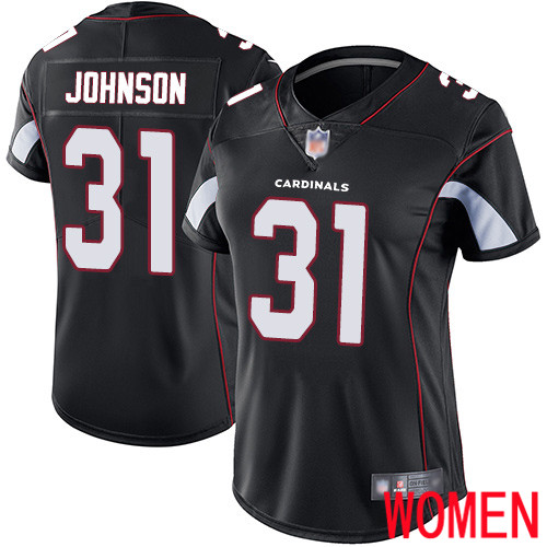 Arizona Cardinals Limited Black Women David Johnson Alternate Jersey NFL Football #31 Vapor Untouchable